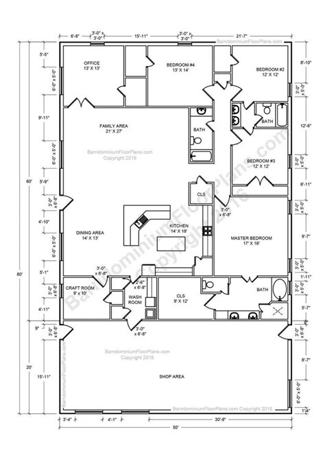 metal house plans 5 bedroom|40x50 metal building house plans.